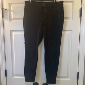 Black Denim Jeggings